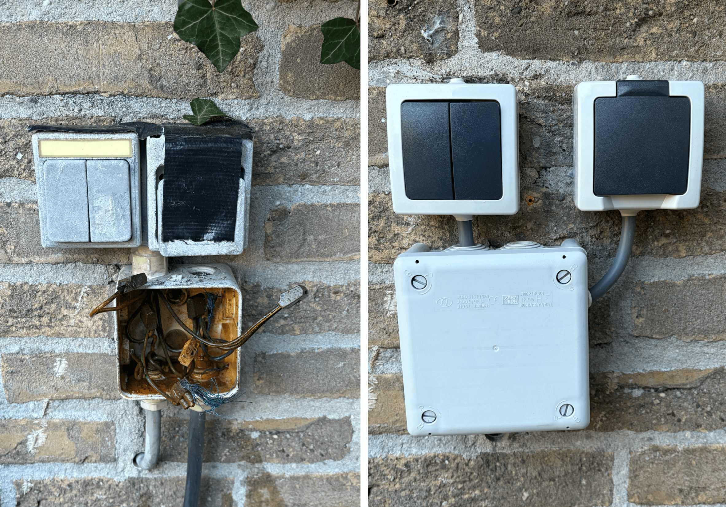 Elektra werkzaamheden door Klusbedrijf EdvA.